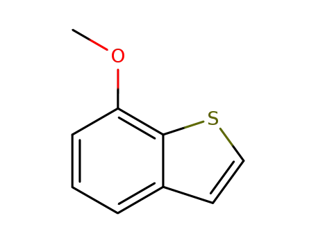 Molecular Structure of 88791-08-6 (7-METHOXY-BENZO[B]THIOPHENE)