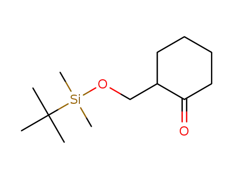 Cyclohexanone, 2-[[[(1,1-dimethylethyl)dimethylsilyl]oxy]methyl]-