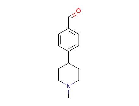 (4-(1-methylpiperidin-4-yl)phenyl)carbaldehyde