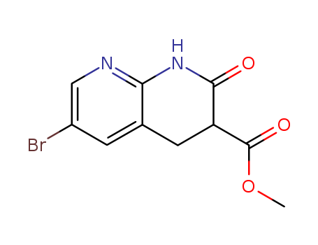 Methyl 6-bromo-2-oxo-1,2,3,4-tetrahydro-1,8-naphthyridine-3-carboxylate 335031-10-2