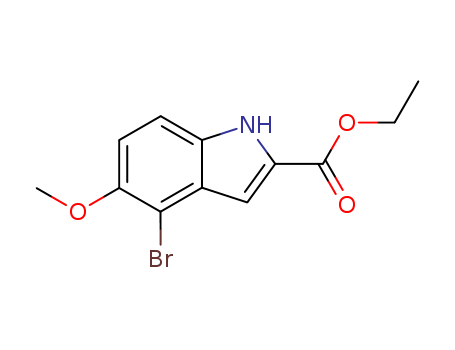 Ethyl 4-Bromo-5-methoxy-1H-indole-2-carboxylate 30933-69-8