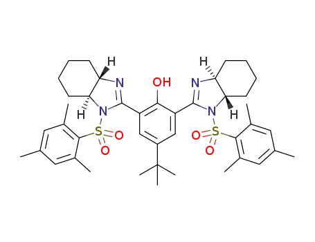 4-tert-butyl-2,6-bis[(4S,5S)-4,5-tetramethylene-1-(2,4,6-trimethylbenzenesulfonyl)imidazolin-2-yl]phenol