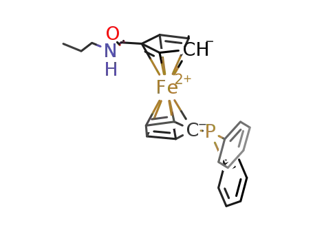 [Fe(η5-C5H4PPh2)(η5-C5H4C(O)NHC3H7)]