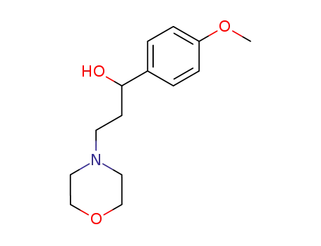 3-(morpholin-1-yl)-1-(4-methoxyphenyl)propan-1-ol
