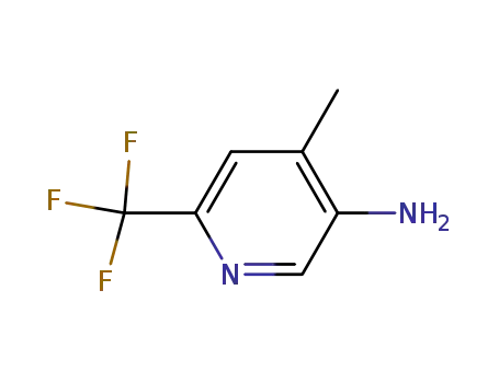 Molecular Structure of 944317-54-8 (4-Methyl-6-trifluoromethyl-pyridin-3-ylamine)