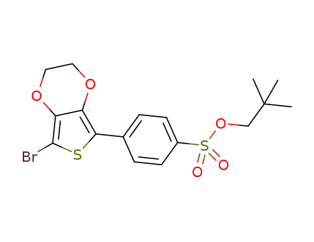 4-(5-bromo-3,4-ethylenedioxythiophen-2-yl)benzenesulfonic acid 2,2-dimethylpropyl ester