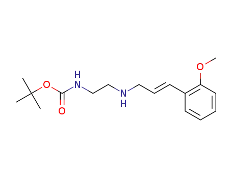 (E)-tert-butyl 2-(3-(2-methoxyphenyl)allylamino)ethylcarbamate