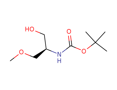 Carbamic acid, [(1R)-2-hydroxy-1-(methoxymethyl)ethyl]-, 1,1-dimethylethyl