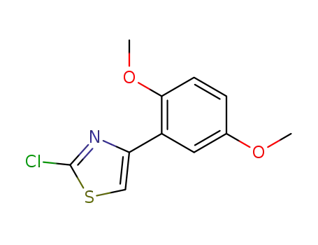 2-클로로-4-(2,5-다이메톡시페닐)티아졸
