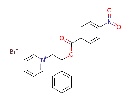1-{2-[(4-nitrobenzoyl)oxy]-2-phenylethyl}pyridinium