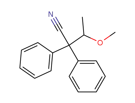 2.2-Diphenyl-3-methoxy-butyronitril