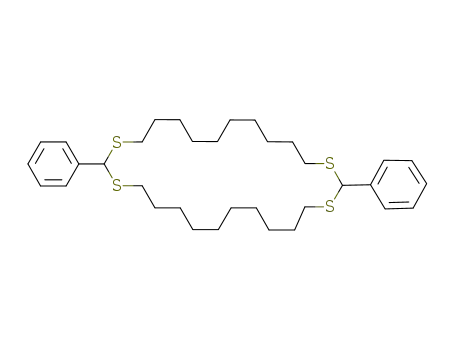 2,15-diphenyl-1,3,14,16-tetrathia-cyclohexacosane