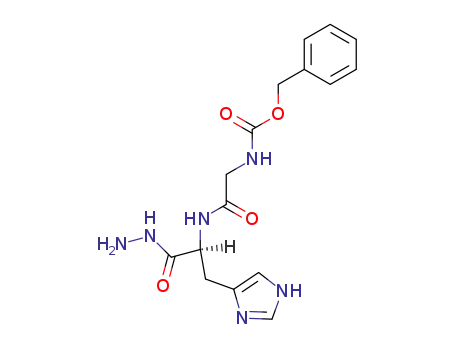 Molecular Structure of 17682-11-0 (Z-GLY-HIS-NHNH2)