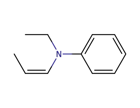 cis-N-<Propenyl-(1)>-N-ethyl-anilin
