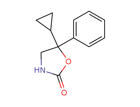 5-Cyclopropyl-5-phenyl-1,3-oxazolidin-2-one