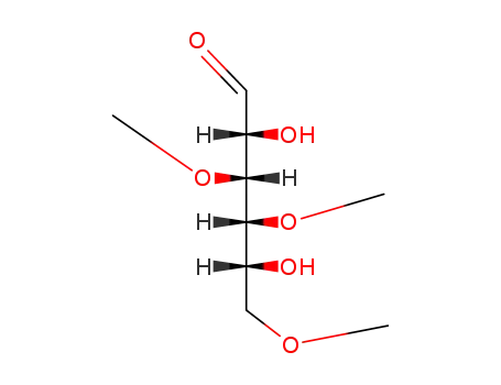 Molecular Structure of 34327-07-6 (3,4,6-tri-O-methylglucose)