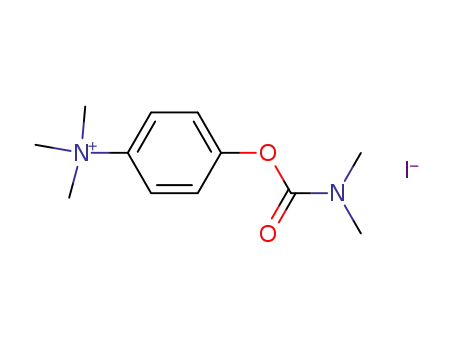 Molecular Structure of 101710-55-8 ((p-Hydroxyphenyl)trimethylammonium iodide dimethyl carbamate (ester))