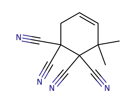 3,3-Dimethyl-4-cyclohexen-1,1,2,2-tetracarbonitril