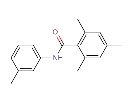 Molecular Structure of 5298-87-3 (2,4,6-trimethyl-benzoic acid <i>m</i>-toluidide)