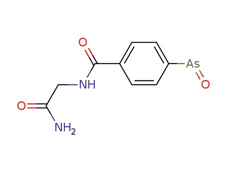 Benzamide,N-(2-amino-2-oxoethyl)-4-arsenoso- cas  5425-16-1