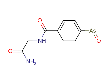 4-arsenoso-N-(carbamoylmethyl)benzamide