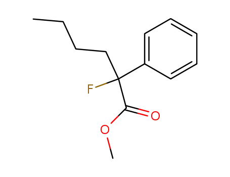 2-Fluor-2-phenyl-hexansaeuremethylester