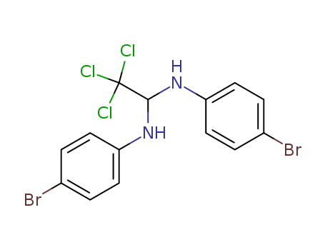 1,1-Ethanediamine,N,N'-bis(4-bromophenyl)-2,2,2-trichloro- cas  83320-61-0