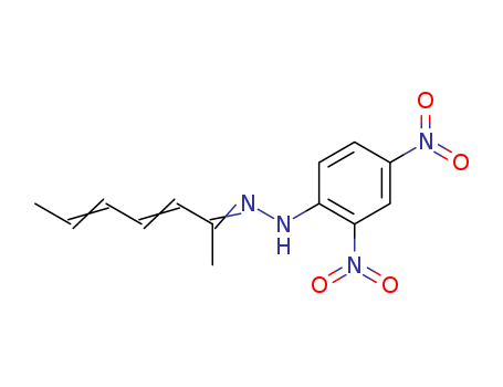 3,5-Heptadien-2-one, (2,4-dinitrophenyl)hydrazone