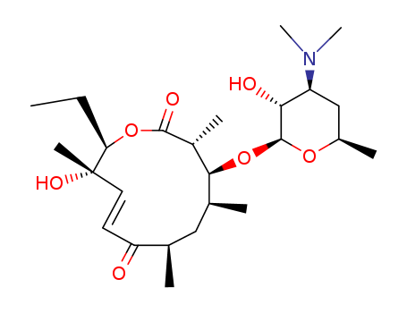 Oxacyclododec-9-ene-2,8-dione,12-ethyl-11-hydroxy-3,5,7,11-tetramethyl-4-[[3,4,6-trideoxy-3-(dimethylamino)-b-D-xylo-hexopyranosyl]oxy]-,(3R,4S,5S,7R,9E,11S,12R)-