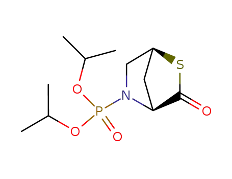 (1S)-(3-oxo-2-thio-5-azabicyclo[2.2.1]hept-5-yl)phosphonic acid bis(1-methylethyl) ester