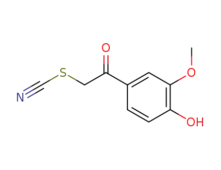 1-(4-hydroxy-3-methoxy-phenyl)-2-thiocyanato-ethanone