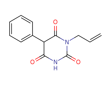 2,4,6(1H,3H,5H)-Pyrimidinetrione,5-phenyl-1-(2-propen-1-yl)- cas  35359-11-6