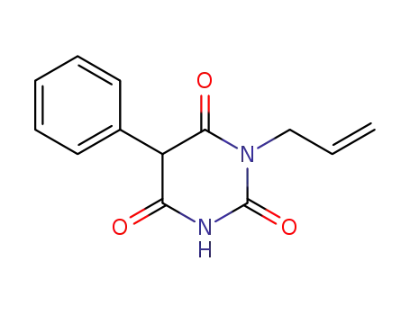 Molecular Structure of 35359-11-6 (5-phenyl-1-(prop-2-en-1-yl)pyrimidine-2,4,6(1H,3H,5H)-trione)