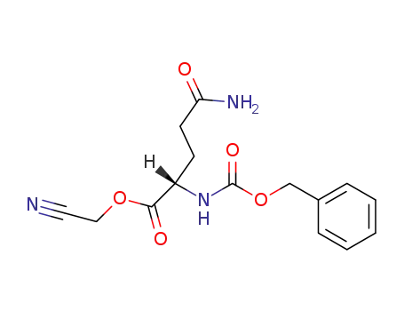 Benzyloxycarbonyl-L-glutamin-cyanmethylester