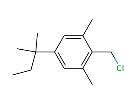 2,6-dimethyl-4-<i>tert</i>-pentyl-benzyl chloride