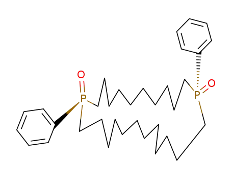 1,12-diphenyl-1,12-diphospha-cyclotetracosane 1<i>r</i>,12<i>t</i>-dioxide