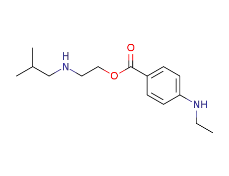 4-ethylamino-benzoic acid-(2-isobutylamino-ethyl ester)