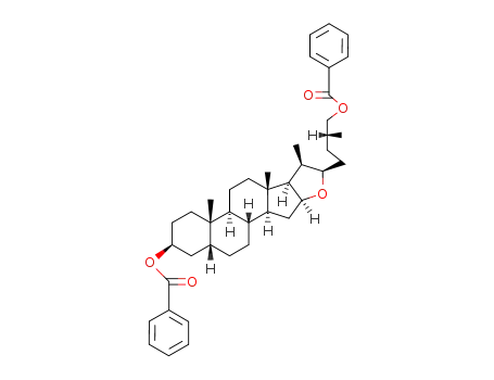 Di-<i>O</i>-benzoyl-dihydropseudosmilagenin