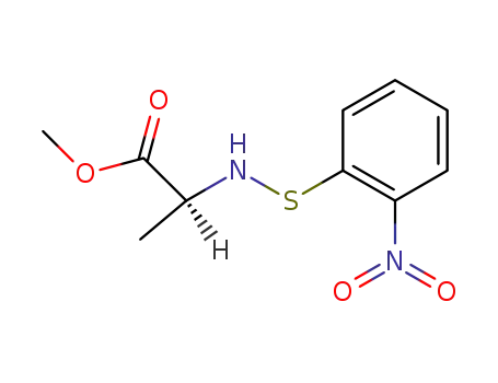 L-Alanine, N-[(2-nitrophenyl)thio]-, methyl ester