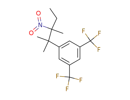 Benzene, 1,3-bis(trifluoromethyl)-5-(1,1,2-trimethyl-2-nitrobutyl)-
