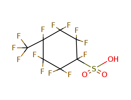 Perfluoro methyl cyclohexane sulfonate