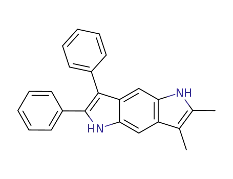 6,7-dimethyl-2,3-diphenyl-1H,5H-pyrrolo<2,3-f>indole