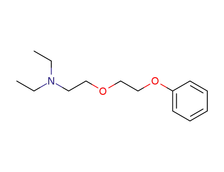 Molecular Structure of 24480-59-9 ([2-(2-Phenoxyethoxy)ethyl]diethylamine)