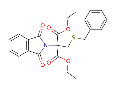 benzylmercaptomethyl-phthalimido-malonic acid diethyl ester