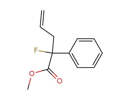 2-Fluor-2-phenyl-penten-<sup>(4)</sup>-saeure-methylester
