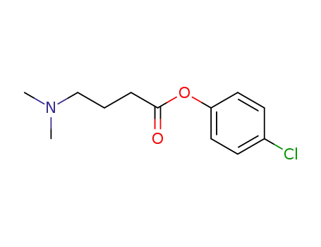 γ-<N,N-Dimethylamino>-buttersaeure-<p-chlorphenylester>