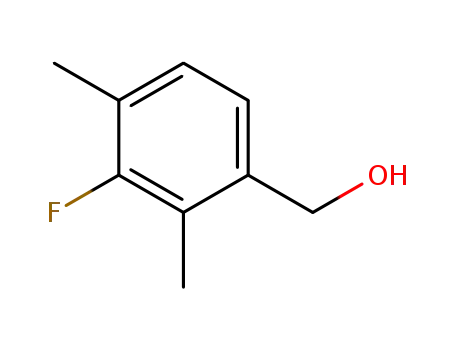 Molecular Structure of 26583-82-4 (2,4-DIMETHYL-3-FLUOROBENZYL ALCOHOL)
