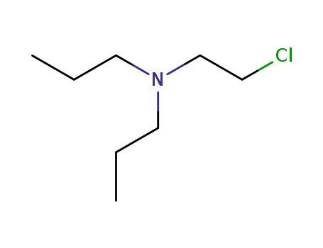 Molecular Structure of 36716-60-6 (di-n-propylaminoethyl chloride)