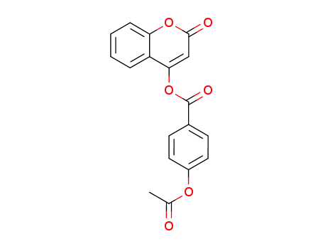 4-(4-acetoxy-benzoyloxy)-coumarin