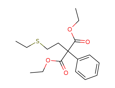 (2-ethylsulfanyl-ethyl)-phenyl-malonic acid diethyl ester